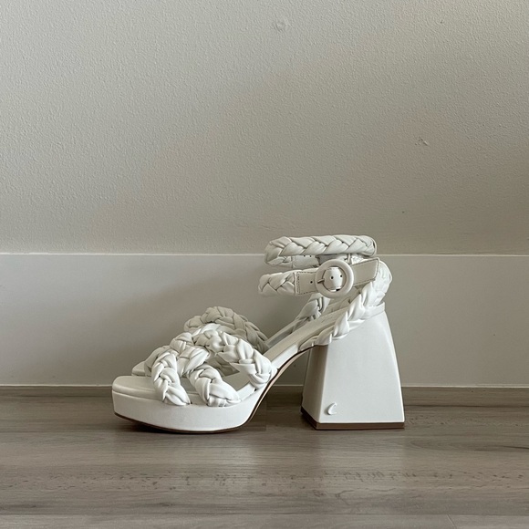 Circus NY Mable White Platform Heels - Picture 3 of 4